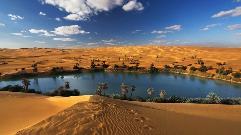 تغییر اقلیم صحرای آفریقا و ایجاد دریاچه